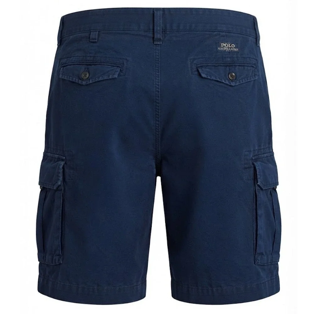 NEW Polo Ralph Lauren Mens Big & Tall Cargo Shorts 48 Aviator Navy - CJ